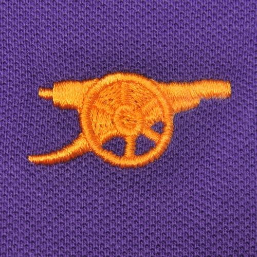ARSENAL CANNON POLO SHIRT - BLÅ-ORANGE - 3