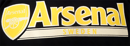 ARSENAL SWEDEN TEE - BLÅ - 2