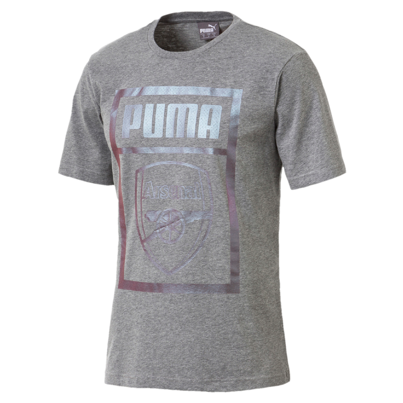 2018/2019 ARSENAL PUMA FAN TEE - GRÅ