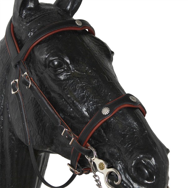 1020. Deuber & Partner Soft Feel Baroque Bridle - 4