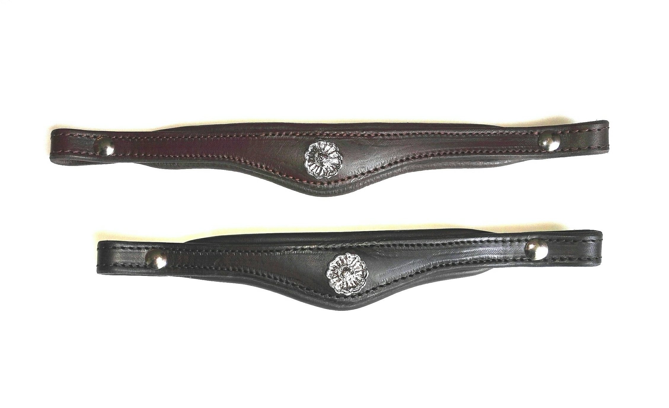 5433. Noseband Flower - padded