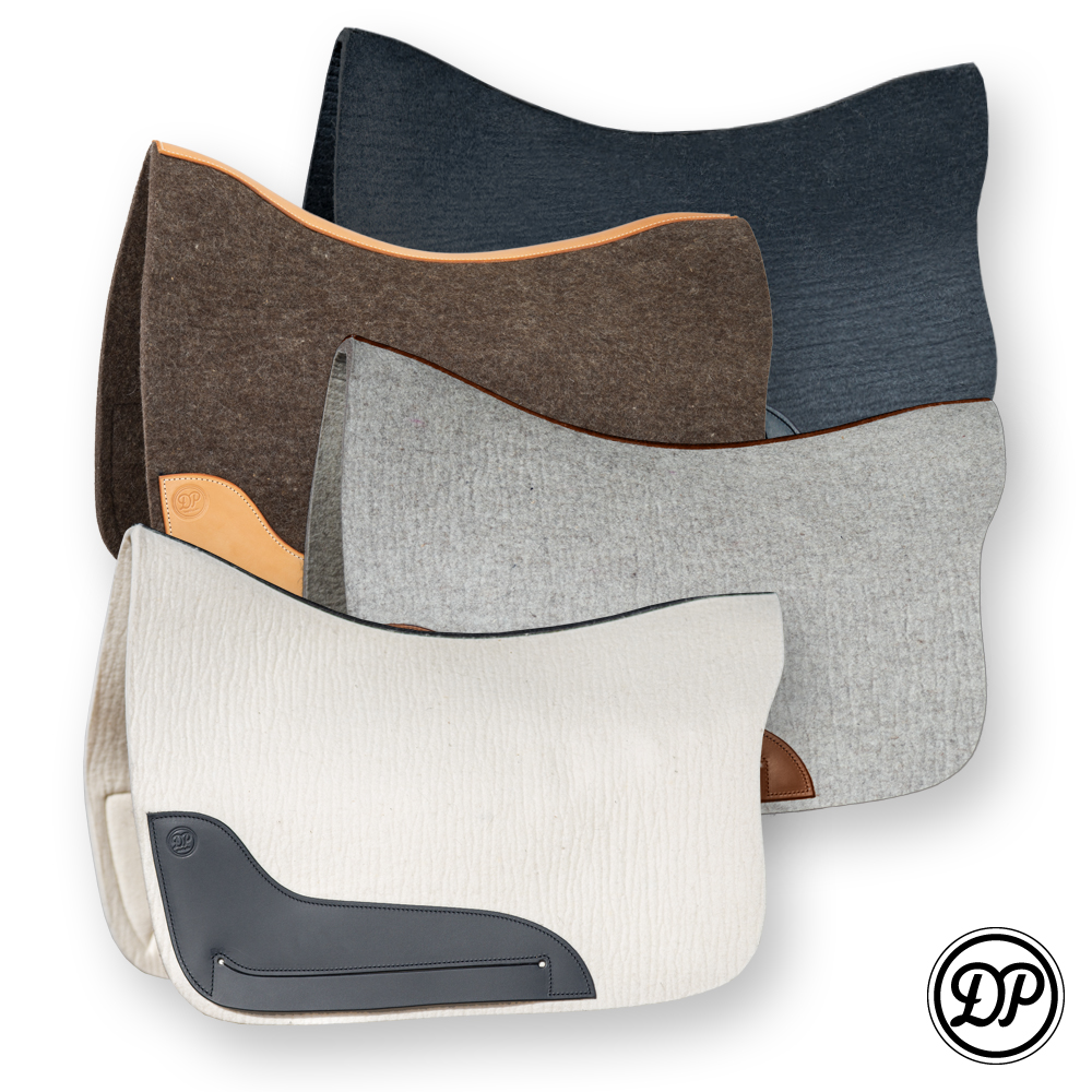 4107. D&P woolfelt pads Baroque