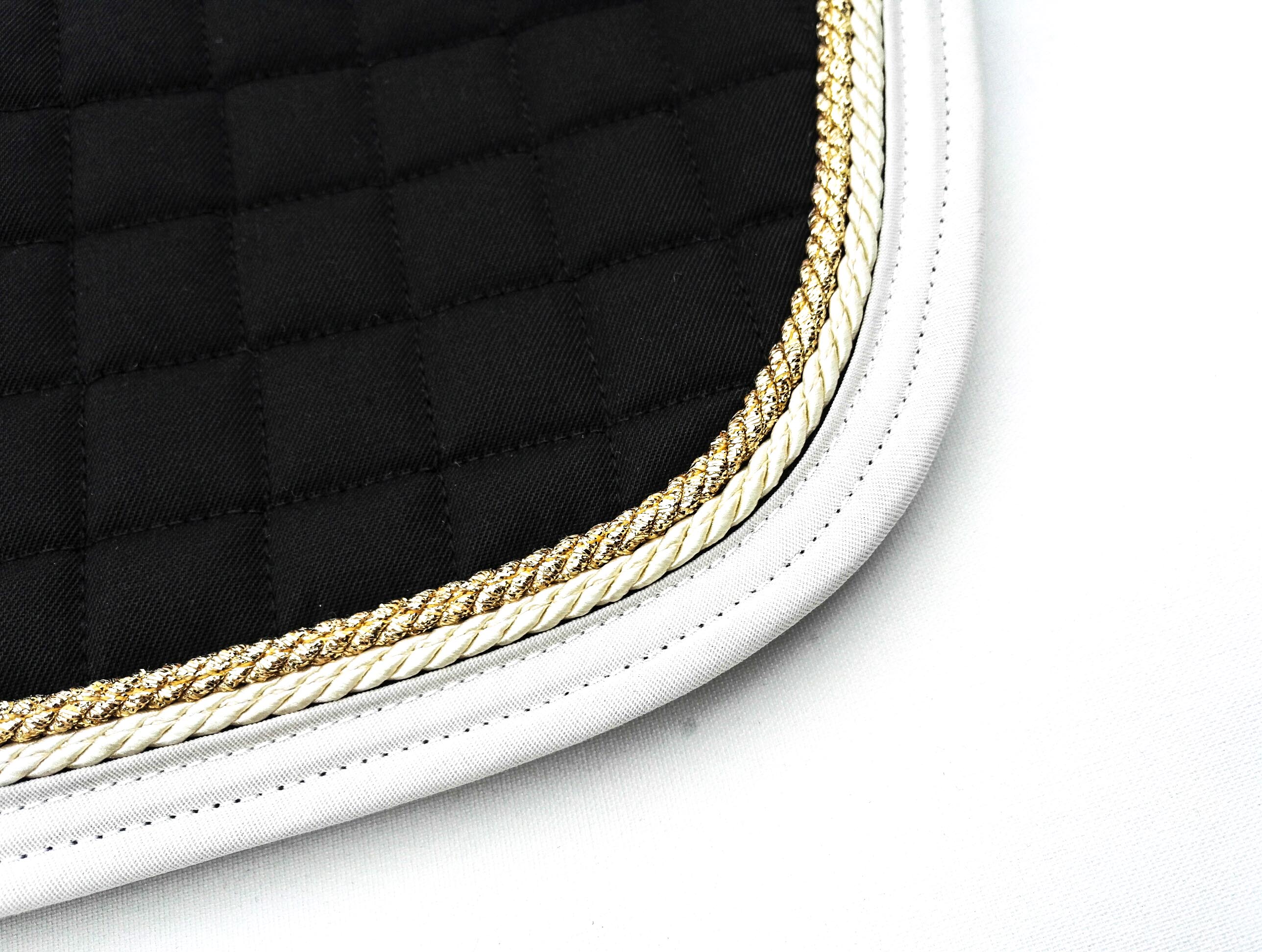 4106. Mia RS Academic Saddle pad - Luxury - Double piping - 4