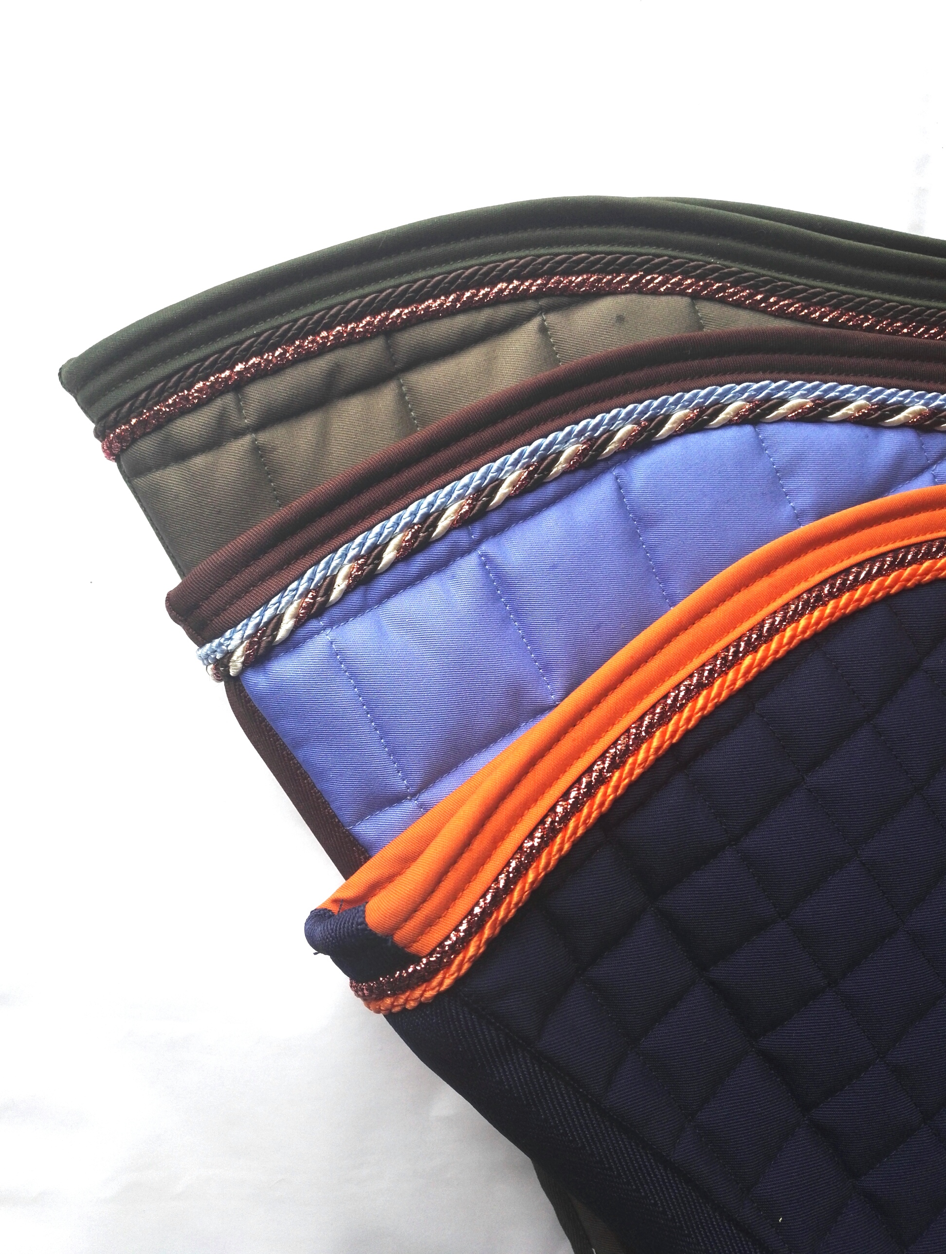 4106. Mia RS Academic Saddle pad - Luxury - Double piping - 2