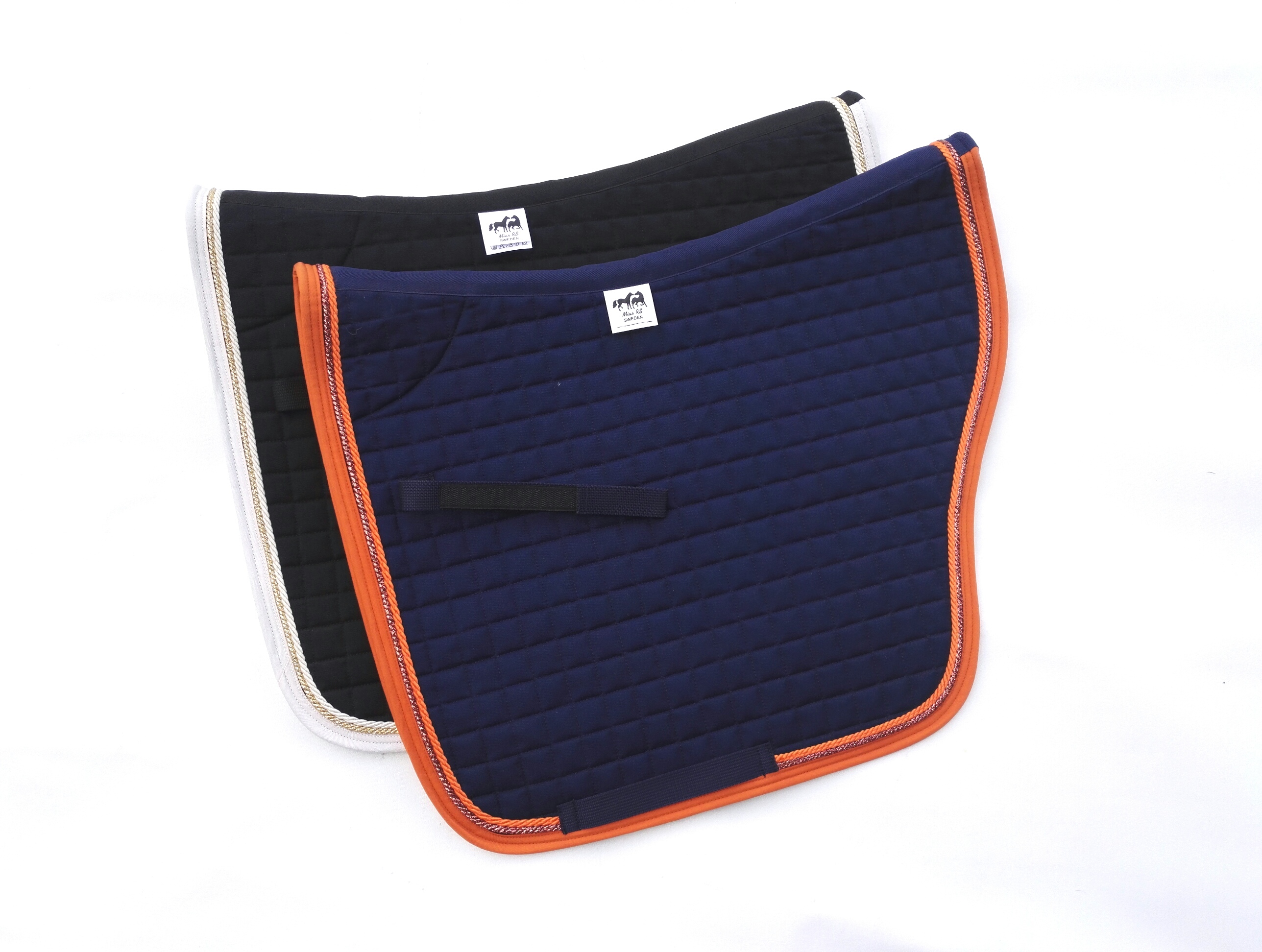 4106. Mia RS Academic Saddle pad - Luxury - Double piping