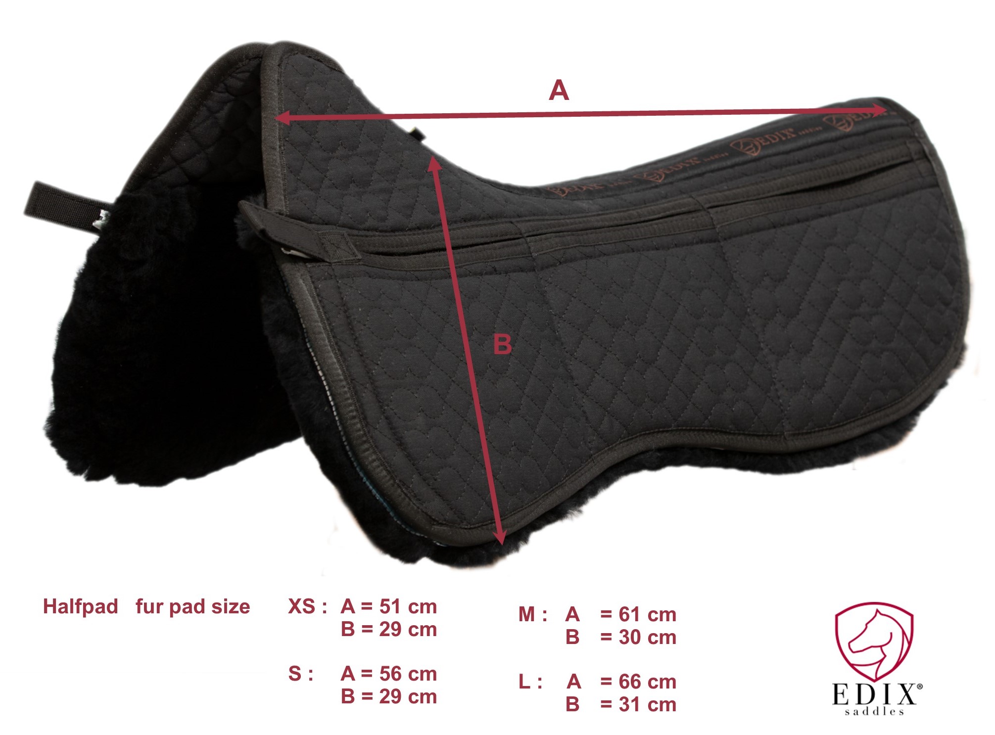 228. EDIX® Half pad - Merinoull - 5