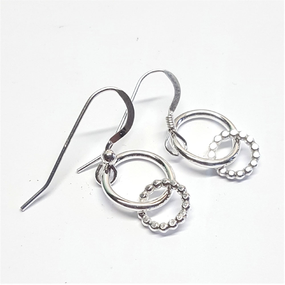 Silver earrings Nicky
