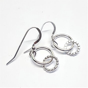 Silver earrings Nicky