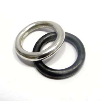 Chubby silverrings