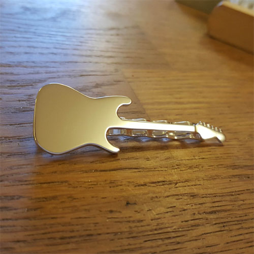 Tie holder electric guitar - 2