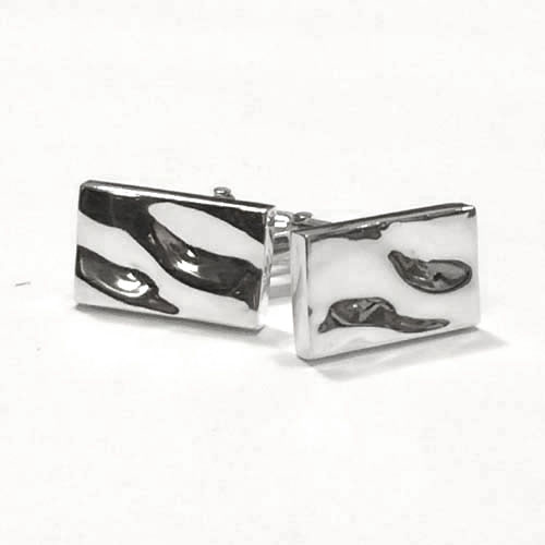Cuff links "wave" - 3