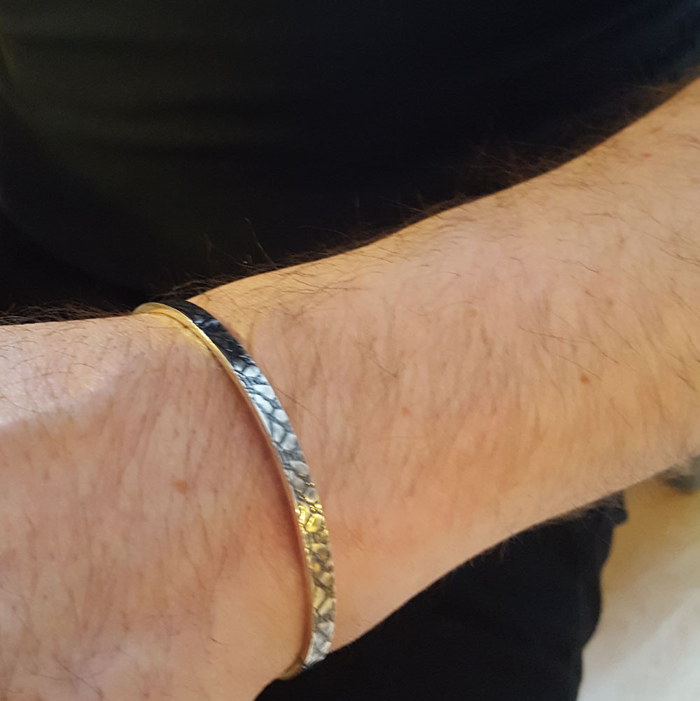 Cuff bracelet  Snake - 2