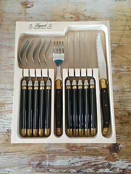 Bestickset 12 delar -  Laguiole André Verdier