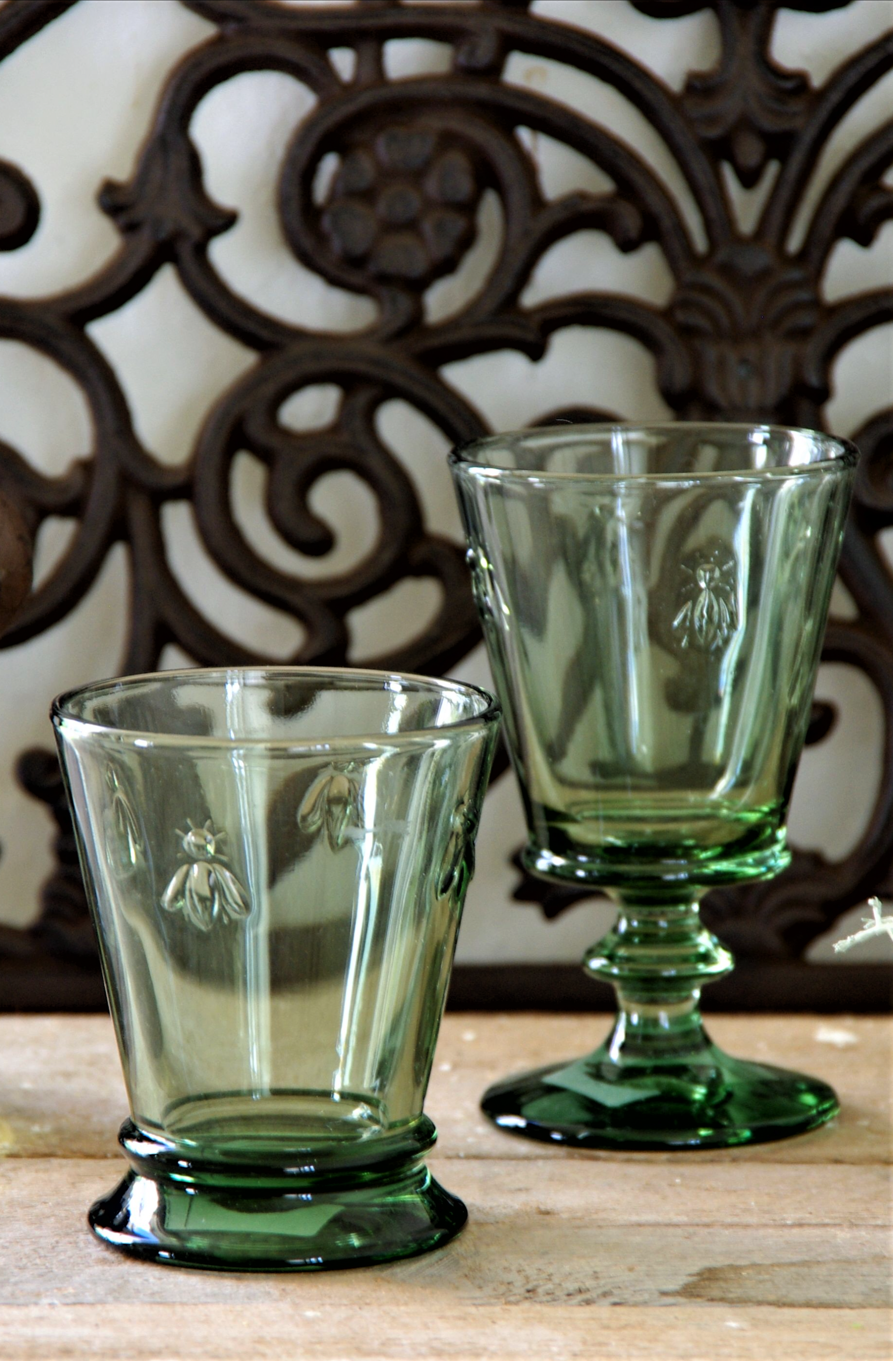 Glas Abeille vert