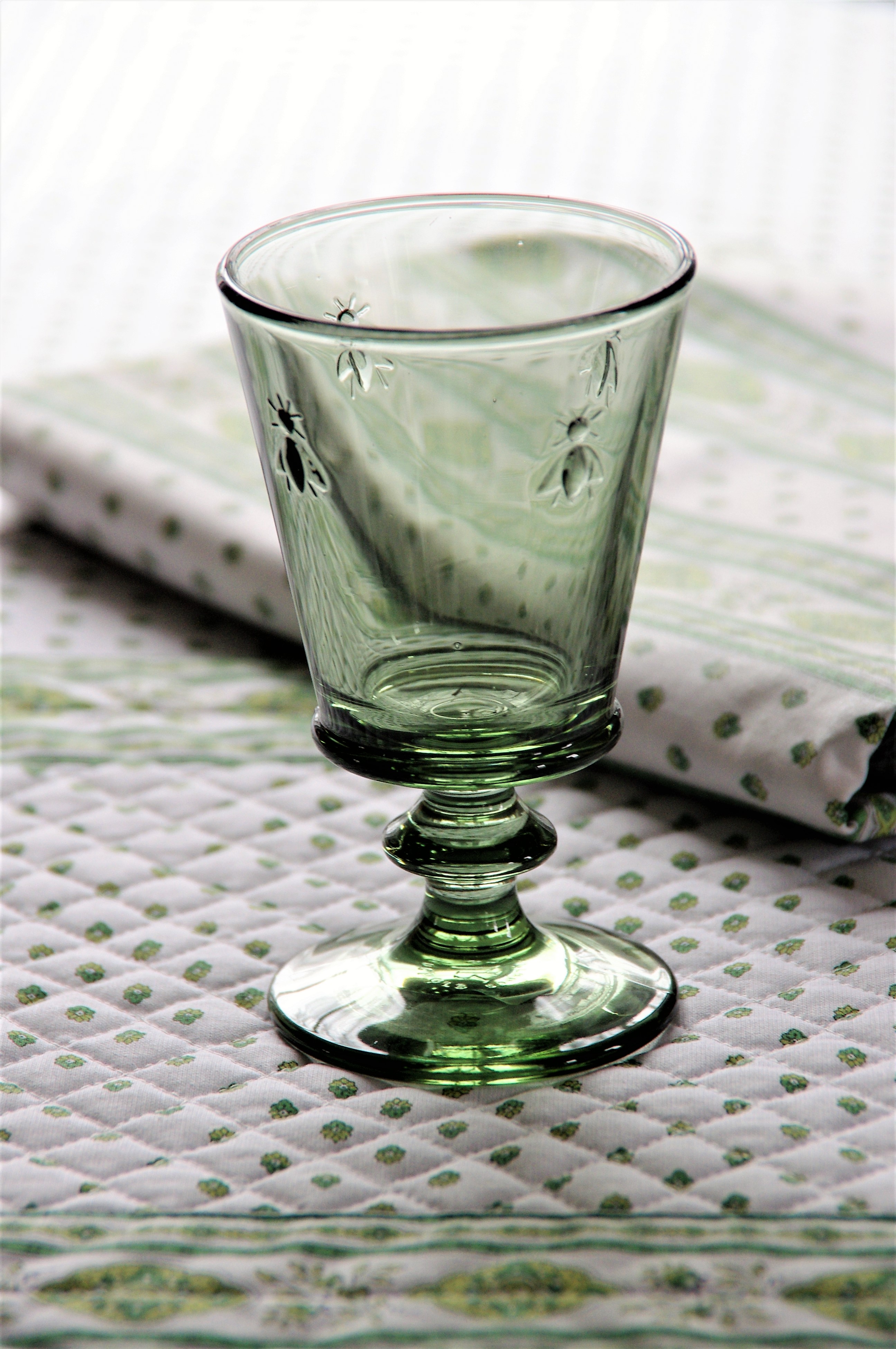 Vinglas Abeille vert