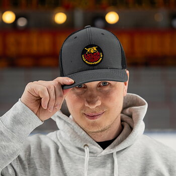 Keps Trucker Stålgrå - Klubbmärke