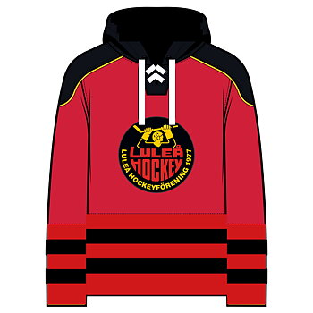 Hockey-hoodie Röd Barn