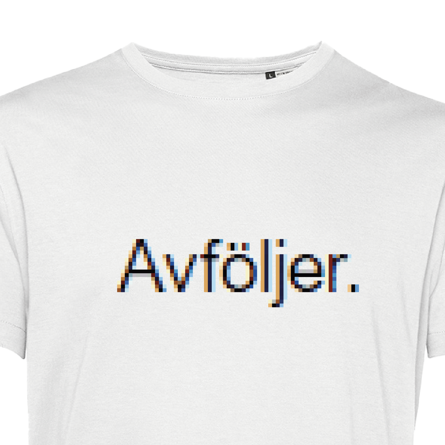 AVFÖLJER. T-shirt vit Eko - 2