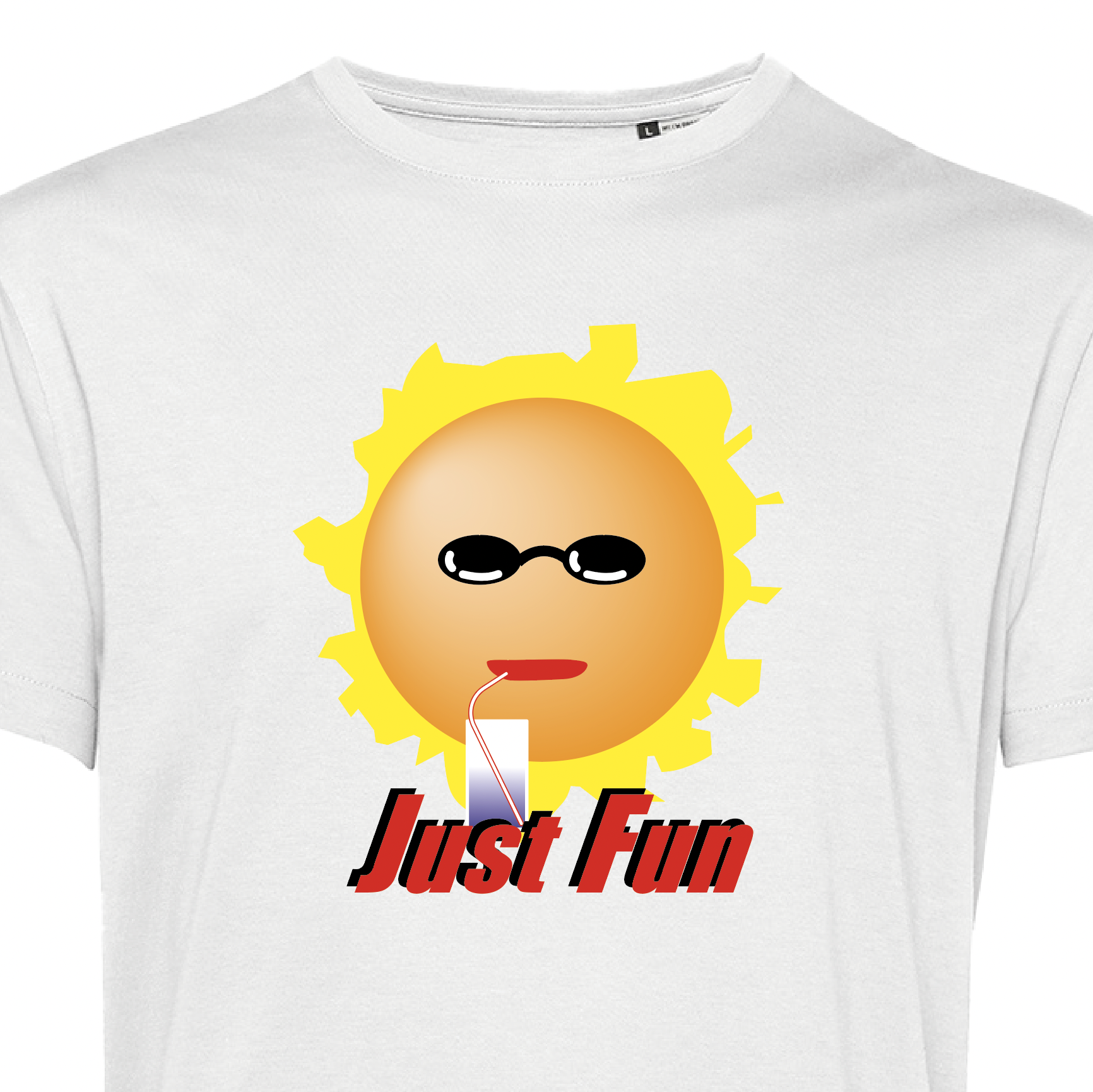 Just Fun T-shirt vit Eko - 2