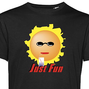 Just Fun T-shirt svart Eko