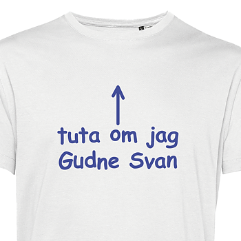Gudne Svan T-shirt vit Eko