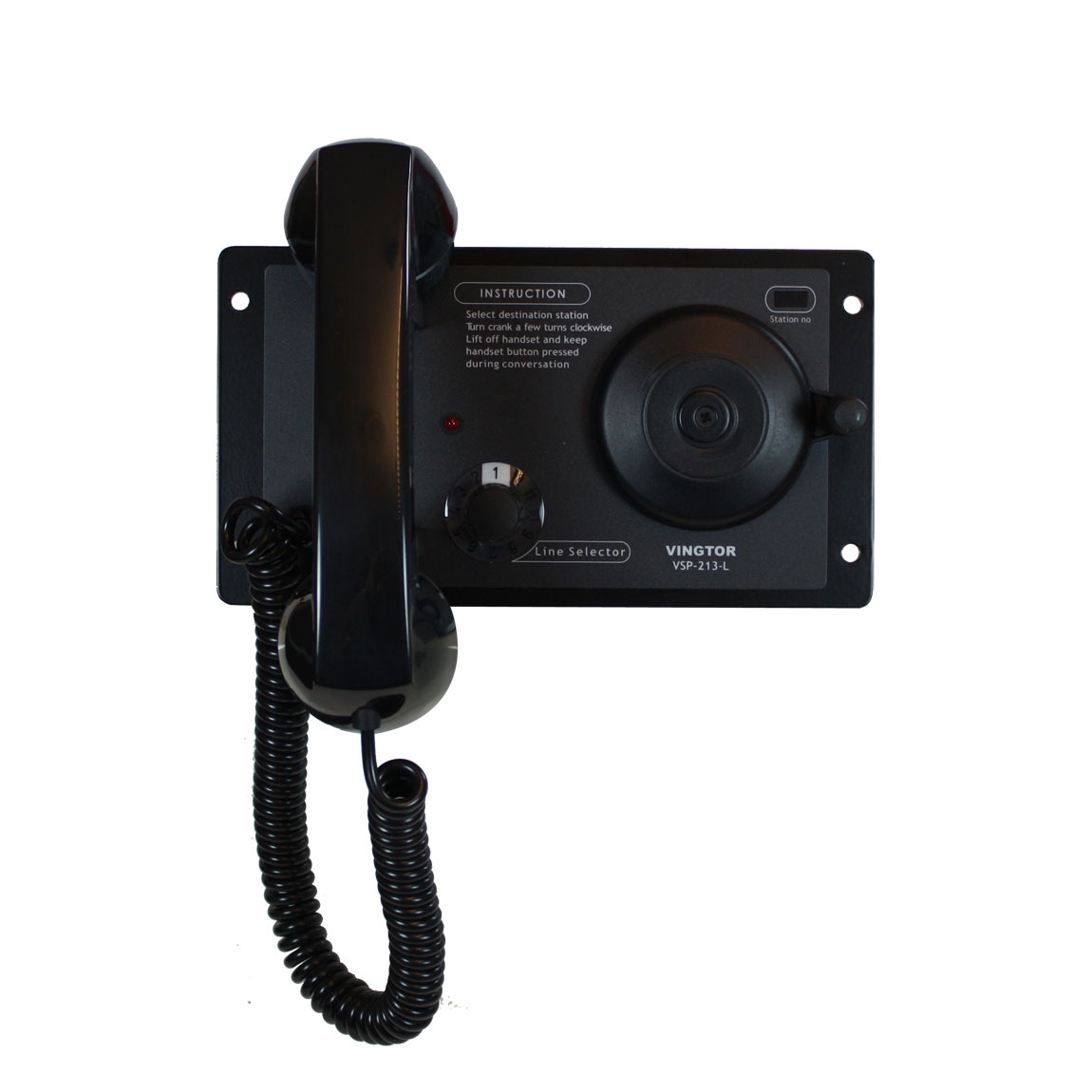 Main Station VSP-213-L - Batteryless Telephone System - 12-Way