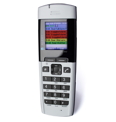 Cobs C-3110i Wireless phone with alarm messaging