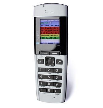 Cobs C-3110i Wireless phone with alarm messaging