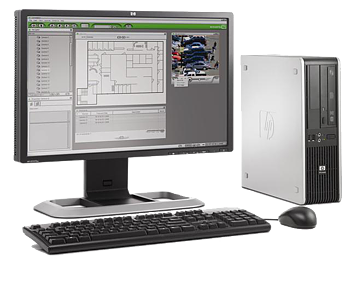 Klientterminal / Monitor station i5 för 1 skärm