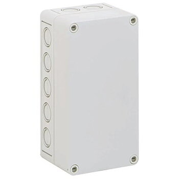 Kopplingsbox, Polykarbonat, IP-66, 180x94x81mm
