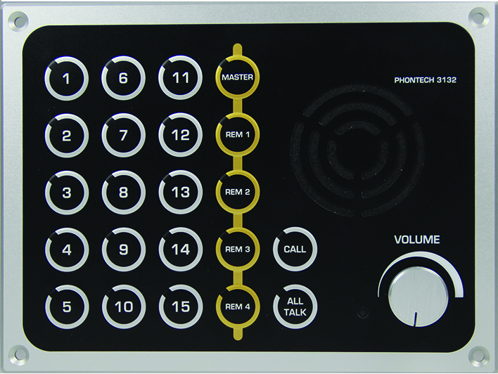 Talkback P-3132  Remote Master Station