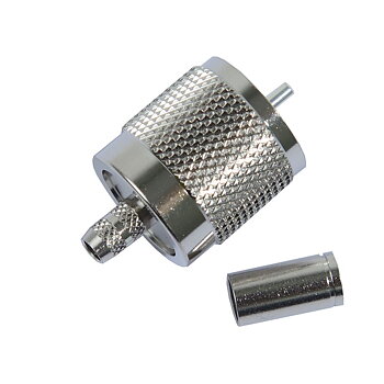 Coaxial connector UHF-male, RG-58 50ohm