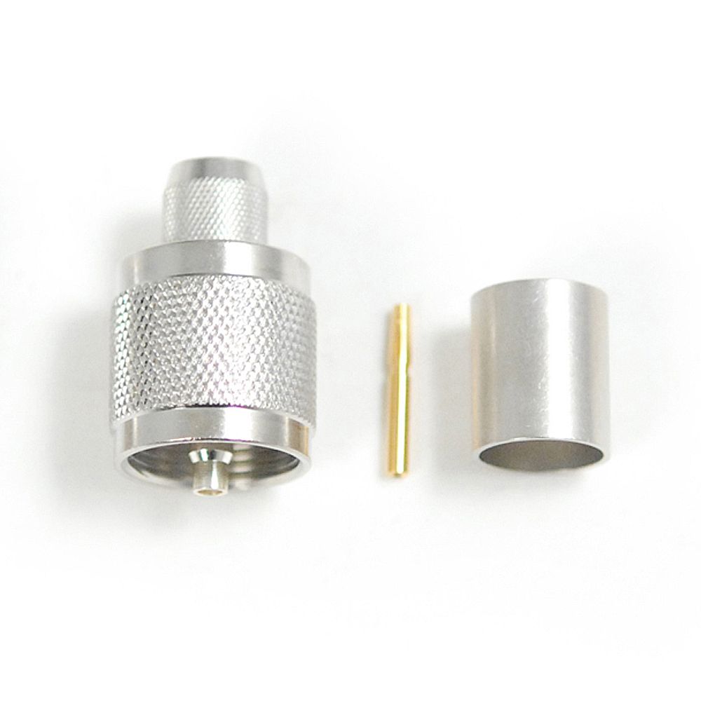 Coaxial connector UHF-male, RG-213/RG-214 50ohm