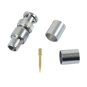 Coaxial connector BNC-male, RG-213/RG-214 50ohm