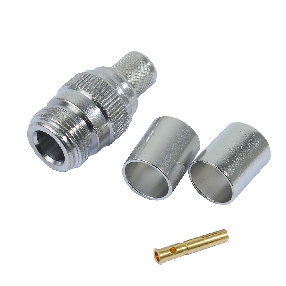Coaxial connector N-female, RG-213/RG214 50ohm