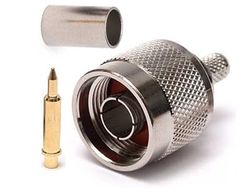 Coaxial connector N-male for RF240
