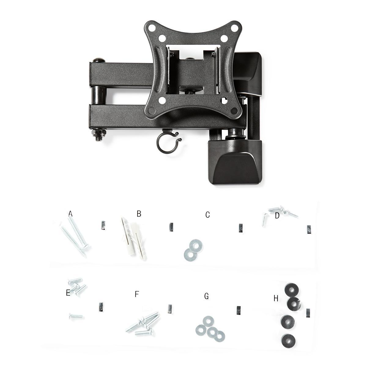 Wallmount TV adjustable 3-arm 13-27 tum, Max 15 Kg - 3