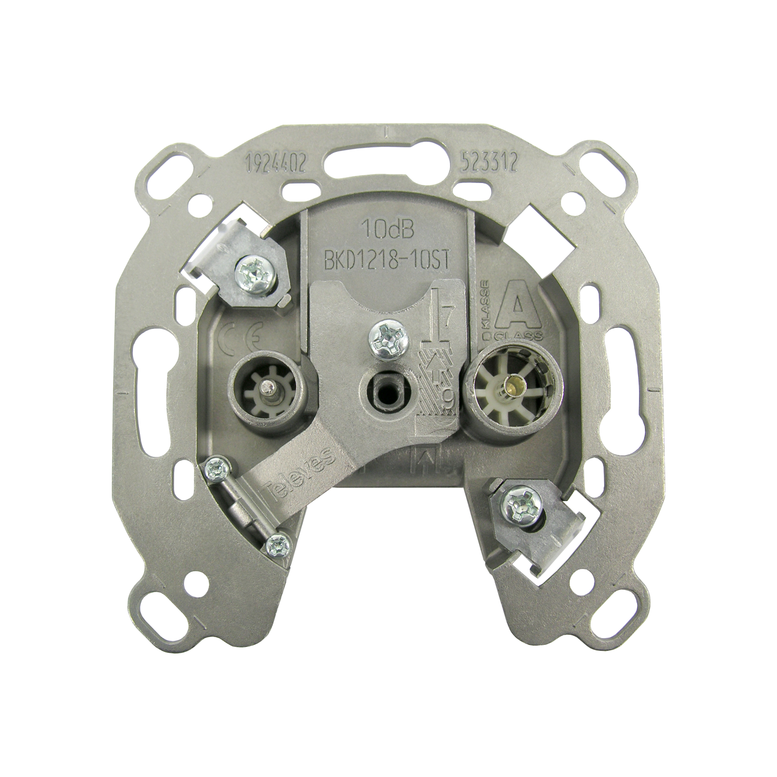 Antenna outlet standard, serie 2,2/10 dB