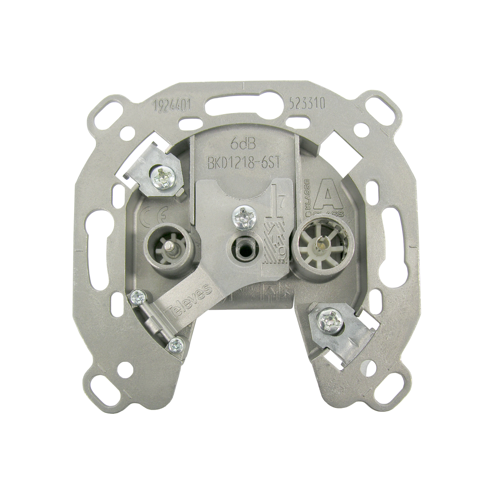 Antenna outlet standard, serie 2,8/6 dB