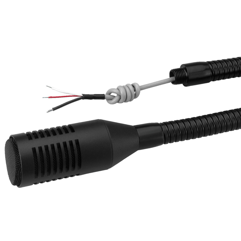 Dynamic goosneck microphone