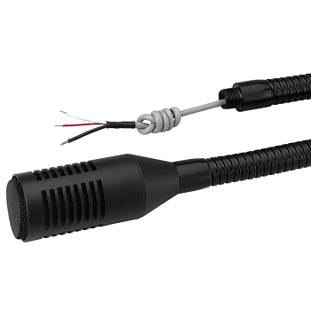 Dynamic goosneck microphone