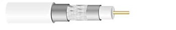 Coaxial cable 75ohm A/LSFH Dca (1,6/7,1) tr-skärm, meter