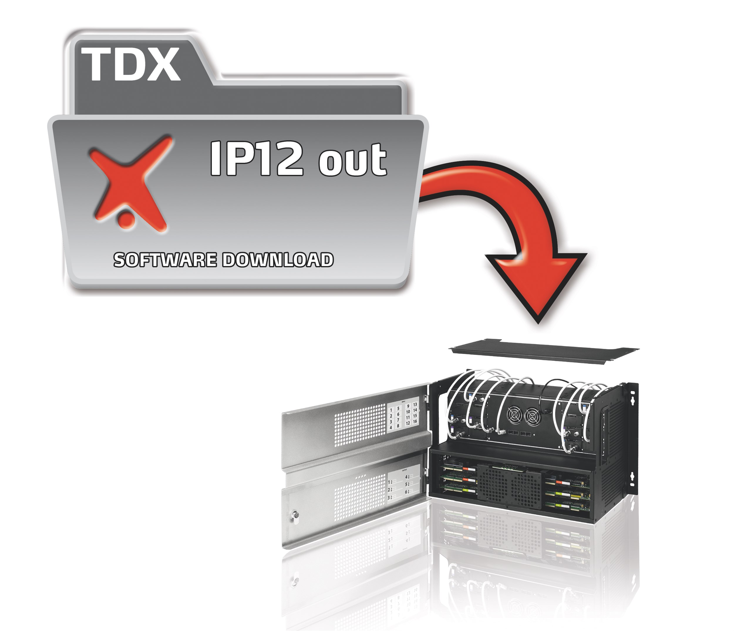 Triax TDX IPTV-out 12 service - Start