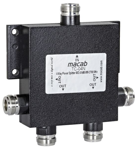 4-way splitter
