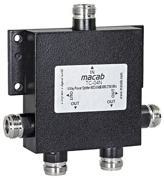 4-way splitter