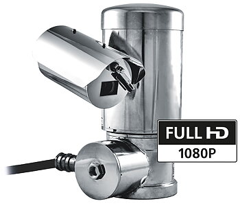 PTZ camera with wiper, EX, 30ggr zoom IEC 60945 approval