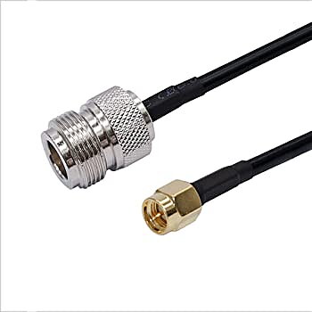Adapterkabel SMA-hane till N-hona, 0,5m