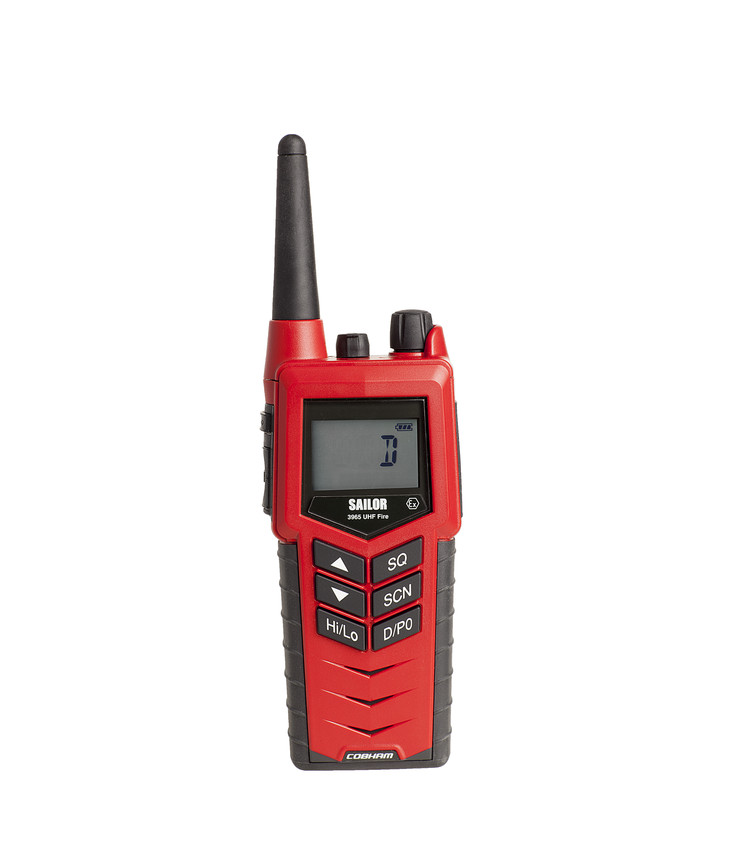 Sailor SP3965, UHF, Fire fighter radio