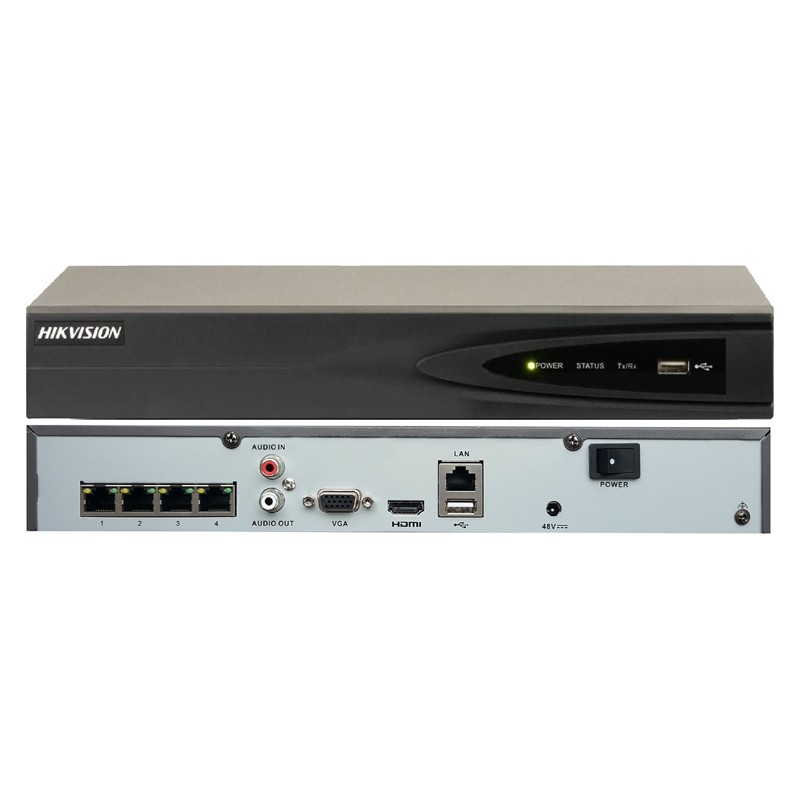 Recorder / Server for 4pcs Ip cameras, 1TB