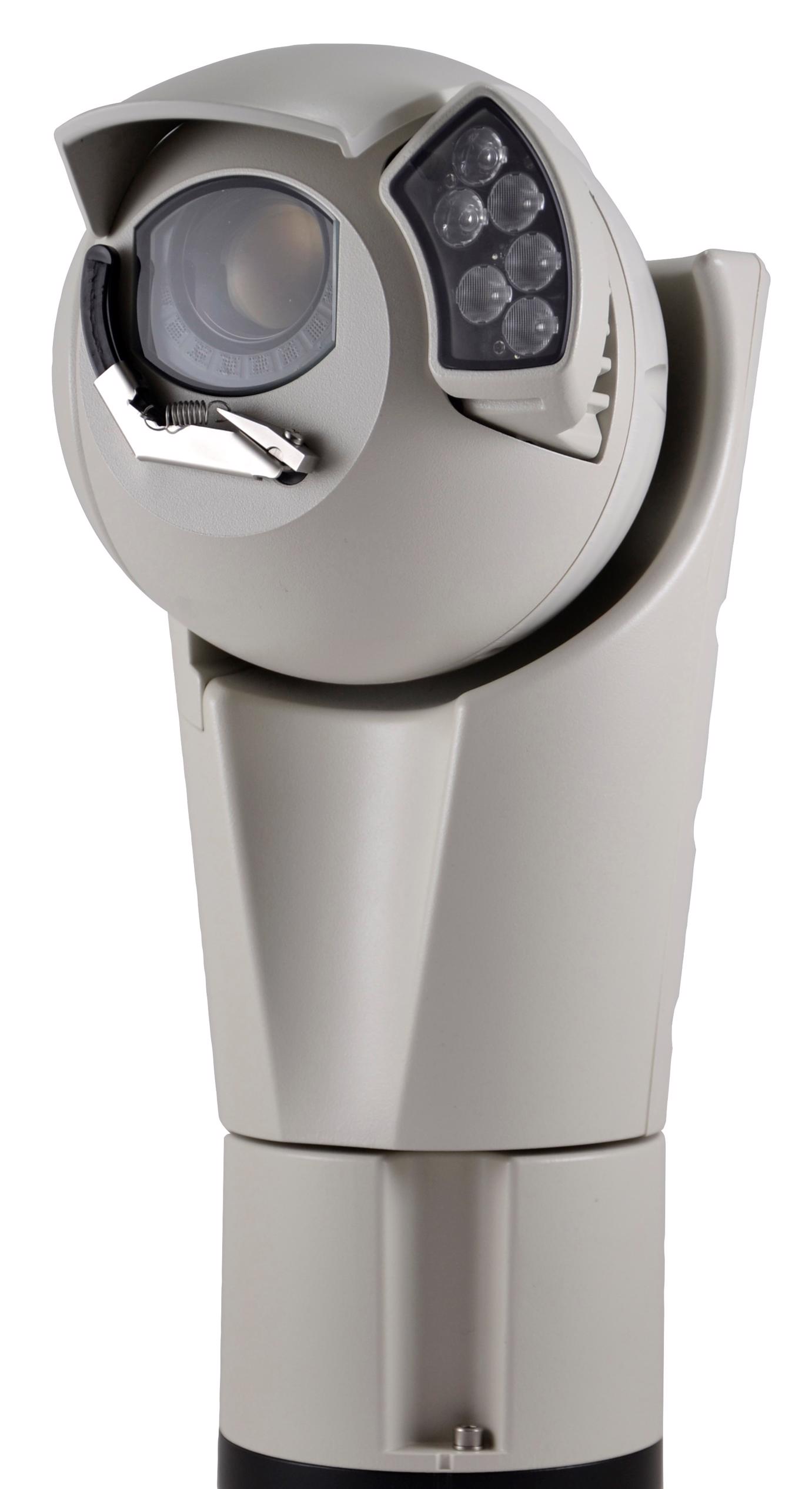 PTZ camerawith wiper, ULISSE EVO, IEC 60945 approval